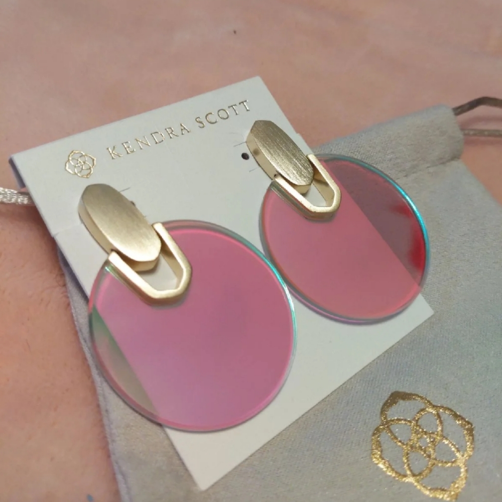 Kendra Scott Didi Dichroic Glass Earrings